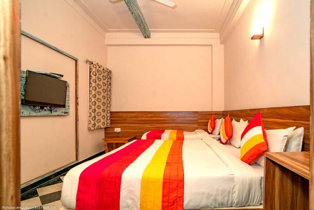 Quadruple Room in Udaipur - The Uddhav Elite Hotel
