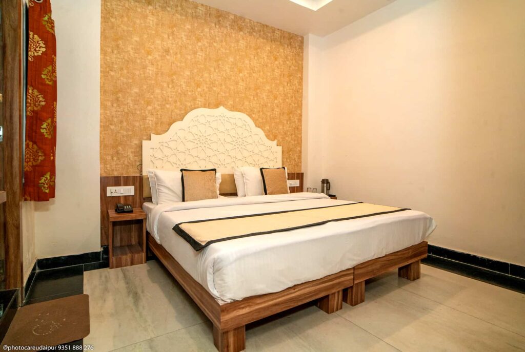 Deluxe Double Room in Udaipur - The Uddhav Elite Hotel